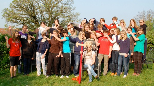 Grupenleitergrundkurs: Abschlussfoto, Osterferien 2011