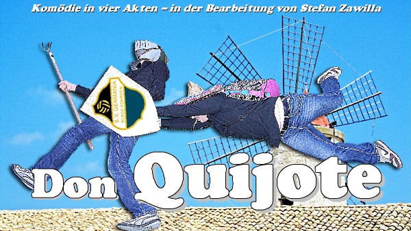 Junges Theater Beber: Titelmotiv Don Quijote 2011 mit Schriftzug